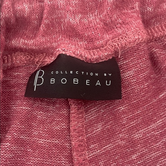 Bobeau Maroon Knit Lounge Pants - Picture 2 of 9